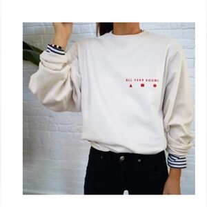 AYR cream colored sweater